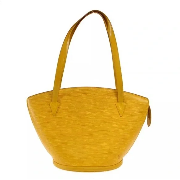 Louis Vuitton Shoulder Bag Epi Shopping Jaune - Picture 3 of 11